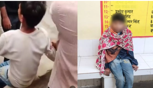औरैया में चोरी के आरोप में बच्‍चे को दी ताल‍िबानी सजा, रस्सी से बांधकर बेरहमी से पीटा, पांच गिरफ्तार