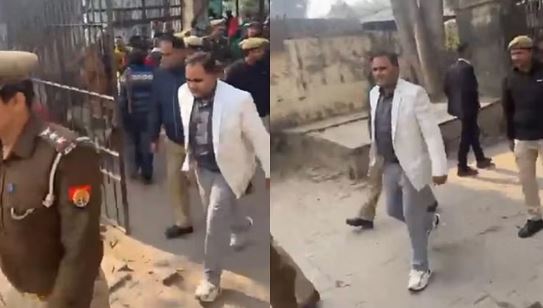 प्रधानमंत्री पर अभद्र टिप्पणी करने वाले भाकियू नेता हसीब गिरफ्तार, पुलिस फोर्स लेकर पहुंचे कोतवाली प्रभारी