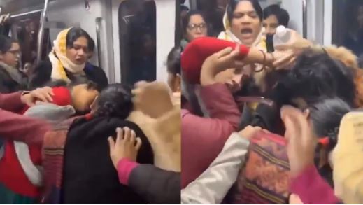 दिल्ली मेट्रो में ‘Big Boss’: महिलाओं ने खींचे बाल…चले थप्पड़, जमकर हुआ बवाल; VIDEO पर यूजर्स बोले- Waah क्या ड्रामा है?