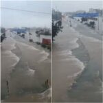 तामिलनाडु में बारिश का कहर, पानी में डूबा थूथुकुडी का हाईवे, रेड अलर्ट जारी