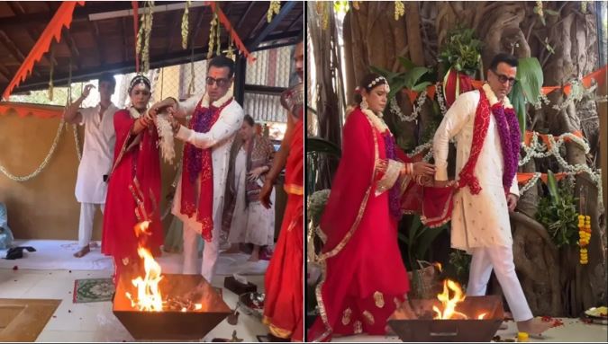 58 की उम्र में तीसरी बार दूल्हा बने Ronit Roy, सामने आया लिप लॉक का वीडियो, बच्चों के सामने इनके साथ लिए सात फेरे