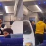 इंडिगो फ्लाइट में भारी बवाल, यात्री ने अनाउंसमेंट कर रहे पायलट को मारा जोर से मुक्का; चिल्लाने लगी एयर होस्टेस