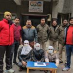 Dynamic Ips Amrutha guguloth and in Supervision of ACP Mayur vihar Sho Narender singh caught the pro claimed snatchers in few hours