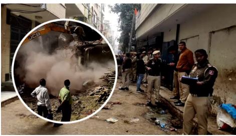 Delhi: केशवपुरम में अवैध डेरी संचालकों के घरों पर कार्रवाई, पांच मकान गिराए गए; हमले में निगम के 4 कर्मचारी घायल