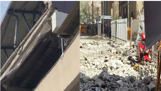 दिल्ली के गोकुलपुरी इलाके में बड़ा हदसा, अचानक गिरा मेट्रो का स्लैब, एक की मौत और चार घायल