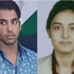 स्क्रैप माफिया रवि काना और उसकी गर्लफ्रेंड काजल को लेकर कोर्ट के लिए रवाना हुई नोएडा पुलिस
