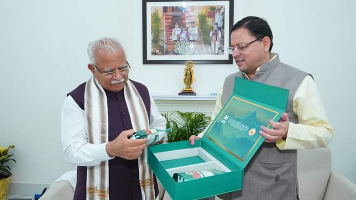 केंद्रीय ऊर्जा मंत्री से मिले मुख्यमंत्री धामी