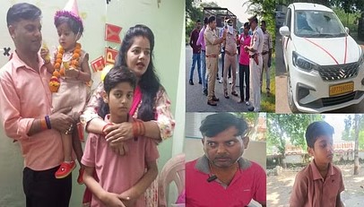 चलती कार में परिवार को मारने का किया प्रयास, महिला की मौत, आरोपी गिरफ्तार