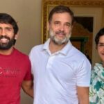 पहलवान विनेश फोगाट और बजरंग पूनिया ने कांग्रेस नेता राहुल गांधी से की मुलाकात