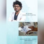 Dr. Amrish Satwik Senior Vascular Surgeon Saves Life of aggrieved journalist Rohit Kumar