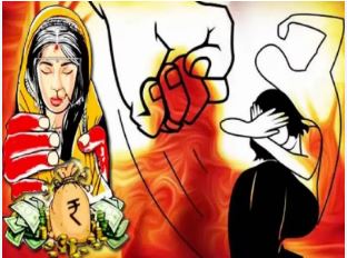 ससुराल वालों पर दहेज के लिए गला घोंटकर हत्या करने का लगा आरोप 