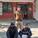नकली सोना दिखाकर आईसीआईसीआई बैंक में लोन ले रहे दो आरोपियों को धर दबोचा 