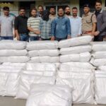 झारखंड से बाजपुर जा रहे कंटेनर से 434.738 किलोग्राम गांजा बरामद 