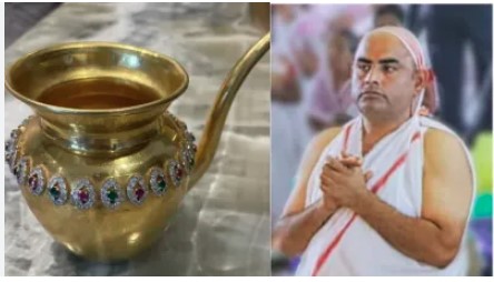 जैन अनुष्ठान से चोरी हुआ करोड़ों का कलश पुलिस ने किया बरामद, आरोपी गिरफ्तार