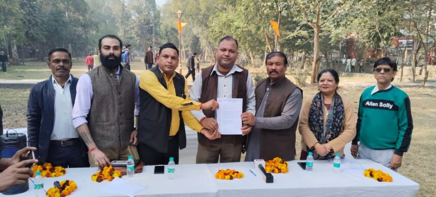 सुनील कोली बने होकर्ष वेंडर्स अधिकार सेवा समिति रजिस्टर्ड दिल्ली संस्था के अध्यक्ष 