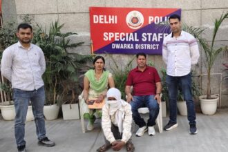 Interstate Liquor Smuggler Arrested in Dwarka with 1,650 Quarters of Illicit Liquor