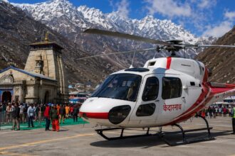 केदारनाथ हेली सेवा की ऑनलाइन बुकिंग आज से शुरू, शाम 6 बजे खुलेगा पोर्टल