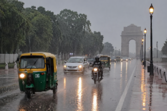 बारिश और तेज हवाओं से दिल्ली-एनसीआर को गर्मी से राहत, मौसम विभाग का यलो अलर्ट जारी