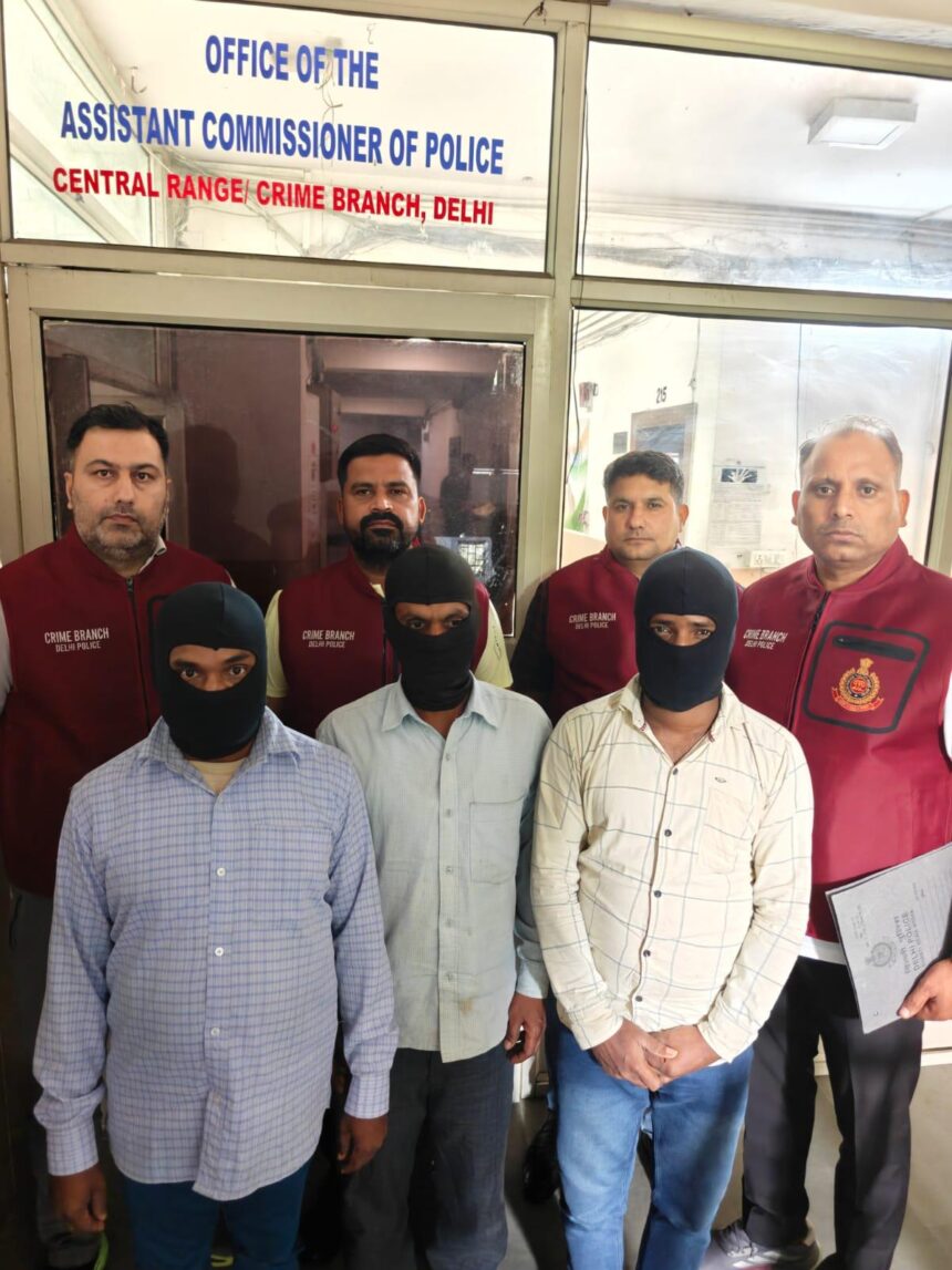 Delhi Police Arrests Three Long-Absconding Proclaimed Offenders in Massive Multi-State Operation