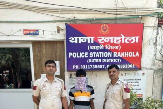ACTION UNDER ARMS ACT BY NIGHT PATROL TEAM OF PS RANHOLA One accused arrested by the team