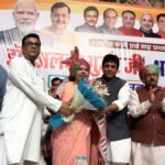 अल्का गुर्जर के राज्यसभा निर्वाचित होने पर दिल्ली भाजपा में सम्मान समारोह