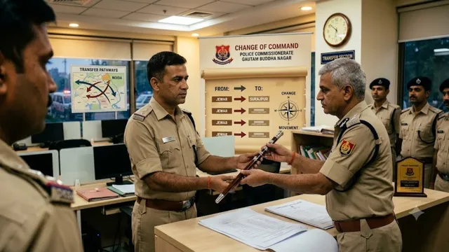 गौतमबुद्ध नगर पुलिस कमिश्नरेट में 13 निरीक्षकों के तबादले, लक्ष्मी सिंह ने कई थाना प्रभारियों को हटाया