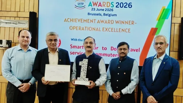 DMRC की बड़ी उपलब्धि: UITP ने ऑपरेशनल एक्सीलेंस कैटेगरी में दिया अचीवमेंट अवॉर्ड