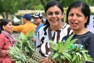 अनानास की पत्तियों से तैयार प्रीमियम कपड़ा ‘पीन्या’ दिल्ली में बना चर्चा का विषय