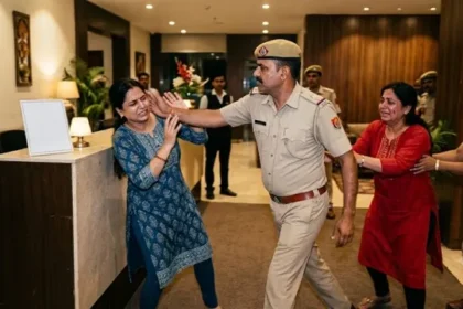 दिल्ली पुलिस कार्रवाई पर सवाल, वीडियो वायरल होने के बाद एसआई हिमांशु निलंबित
