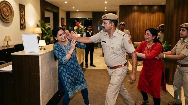 दिल्ली पुलिस कार्रवाई पर सवाल, वीडियो वायरल होने के बाद एसआई हिमांशु निलंबित