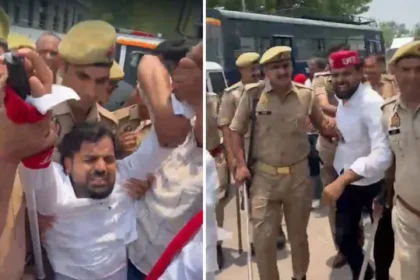 ग्रेटर नोएडा में हंगामा: सीएम योगी के दौरे से पहले सपा नेता मोहित नागर गिरफ्तार