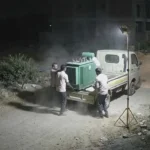 इंदिरापुरम में चोरों का दुस्साहस, टैंपो से आए और नौ मिनट में ट्रांसफार्मर ले गए