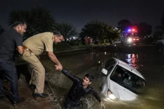 ग्रेटर नोएडा में नहर में मिली महिला की लाश: पति बोला- हादसे में पत्नी की जान गई, भाई ने जीजा पर लगाया हत्या का आरोप