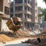दिल्ली में दर्दनाक हादसा, निर्माणाधीन इमारत की लिफ्ट गिरने से महिला की मौत