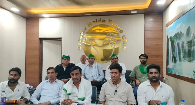 किसानों का आंदोलन तेज, 17 जुलाई को महापंचायत का ऐलान: 10 प्रतिशत भूखंड और 64.7 प्रतिशत आबादी बैकलॉग पर प्राधिकरण पर प्रदर्शन