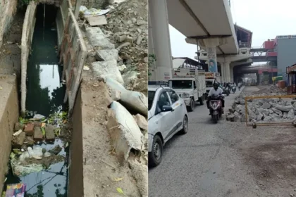 मानसून से पहले अधूरे पड़े कामों ने बढ़ाई मुश्किलें, शहीदनगर–अभयखंड में हालात खराब