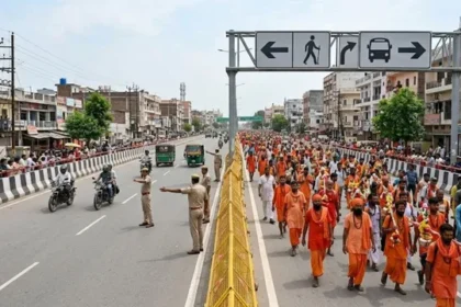 गाजियाबाद में कांवड़ियों की सुरक्षा के लिए बड़ा ट्रैफिक डायवर्जन, जानें कौन-कौन से रास्ते रहेंगे बंद