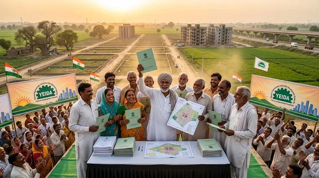 किसानों के लिए गुड न्यूज, CM योगी 5100 किसानों को दे सकते हैं प्लॉटों के आवंटन पत्र