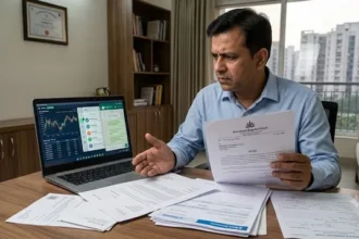 शेयर बाजार में मुनाफे का झांसा देकर 3.58 लाख की ठगी, पीड़ित को मिला साइबर केस का नोटिस