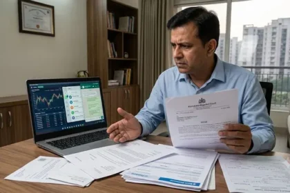 शेयर बाजार में मुनाफे का झांसा देकर 3.58 लाख की ठगी, पीड़ित को मिला साइबर केस का नोटिस