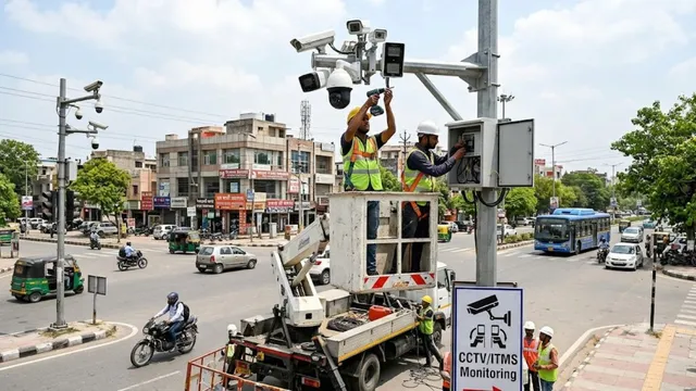 गाजियाबाद में बढ़ेगी ट्रैफिक निगरानी, 20 नए स्थानों पर लगेंगे आईटीएमएस कैमरे