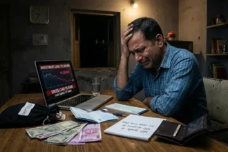 शेयर बाजार में मुनाफे का झांसा देकर दो लोगों से 38 लाख रुपये की ठगी