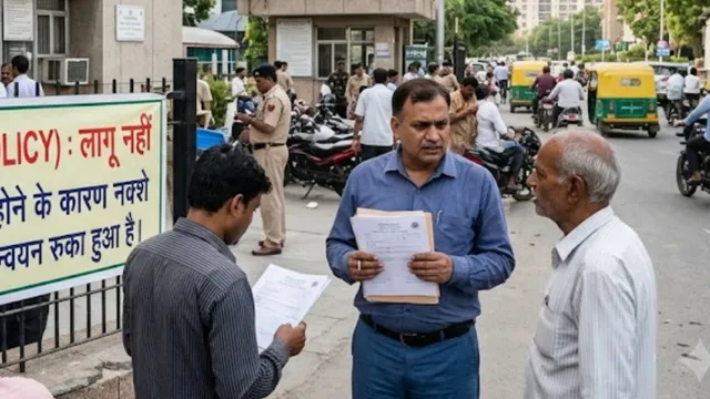 नोएडा गांवों की नक्शा नीति 16 साल बाद भी अटकी, किसानों के भवन मानचित्र नहीं हो सके पास