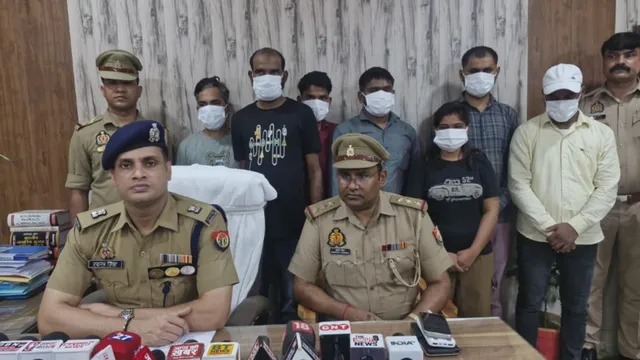 नोएडा में साइबर ठगों का बड़ा नेटवर्क उजागर, महिला समेत 7 गिरफ्तार