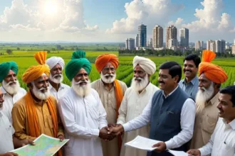 नोएडा प्राधिकरण की बैठक में किसानों को सौगात, एक महीने में जारी होंगे आवंटन पत्र