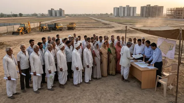 यमुना प्राधिकरण के सामने बड़ी चुनौती, 20 हजार किसानों को देने हैं सात प्रतिशत आबादी भूखंड