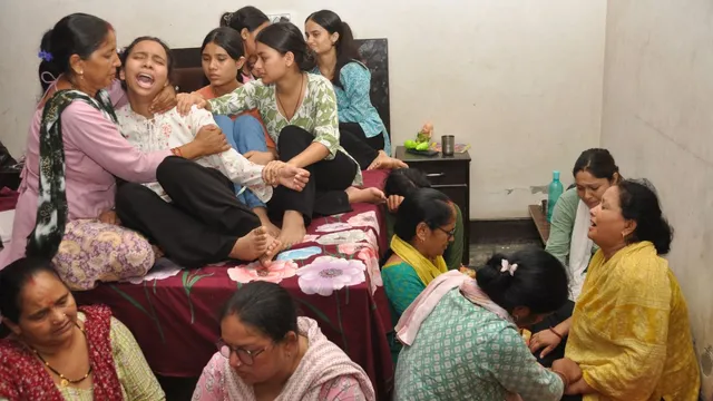 तिरंगे में लिपटकर पहुंचा बलिदानी का पार्थिव शरीर, गम और गर्व में डूबा नंदग्राम