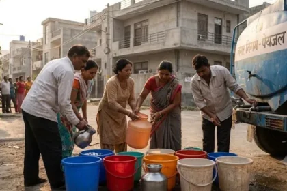 ट्रांस हिंडन में छठे दिन भी पानी का संकट, 25 हजार से ज्यादा लोग परेशान