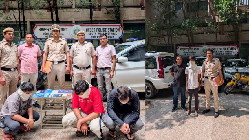 दिल्ली में चीन से जुड़े वर्क फ्रॉम होम साइबर फ्रॉड का भंडाफोड़, चार गिरफ्तार