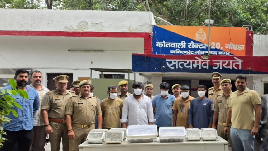 नोएडा में 1.48 करोड़ की चोरी का खुलासा: CA फर्म के पार्टनर ने ही रची थी साजिश, 6 शातिर गिरफ्तार